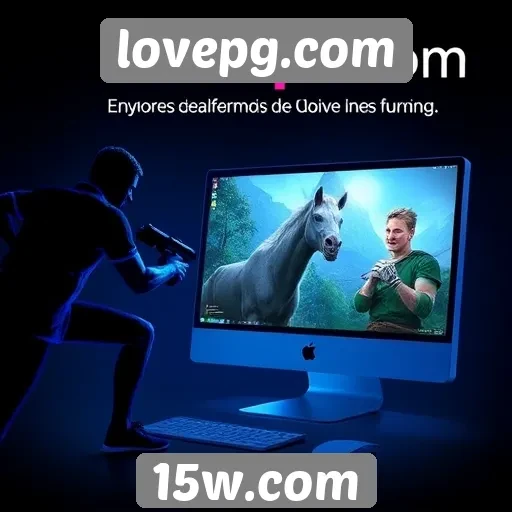Recursos e funcionalidades do site lovepg.com